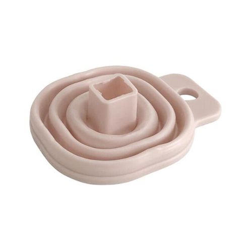 Entonnoir  Liquide Pliable En Silicone,Anti-Dversement,Bec Verseur Pour Soupe,Casseroles,Bols,Bocaux,Gadget De Cuisine,Outils,1 Pice - Type Beige