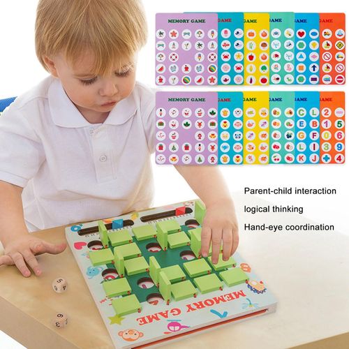 Entranement De La Mmoire Puzzle Board Jouet Pense Logique Double Face Montessori Education Puzzle Board Jouet Pour Enfant