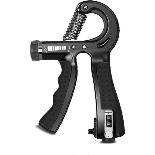 Entranement Intensif Des Avant-Bras, 10-60 Kg Ajustable Comptage Pince  Main La Rsistance Exerciseur De Doigt Exerciseur Poignet ?Hand Grip,Musculation Main?Musculation Avant Bras