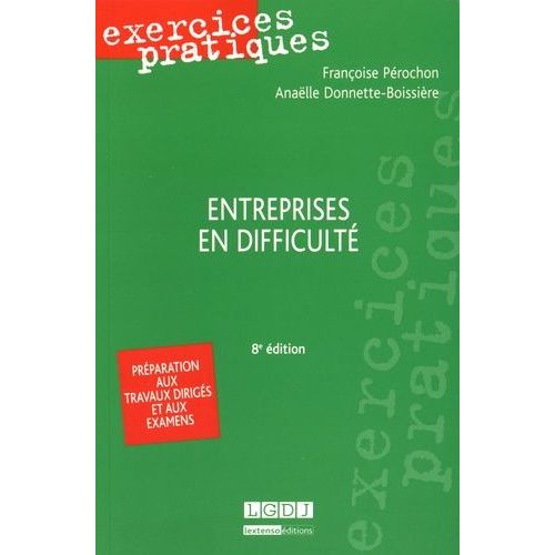 Entreprises En Difficult   de Prochon Franoise  Format Beau livre 
