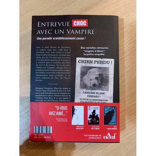 Entrevue Choc Avec Un Vampire    Format Grand Format 