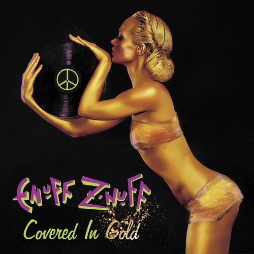 Enuff Z'nuff - Covered In Gold - Green/Gold Splatter [Vinyl Lp] Colored Vinyl, Gold, Green - Enuff Z'nuff