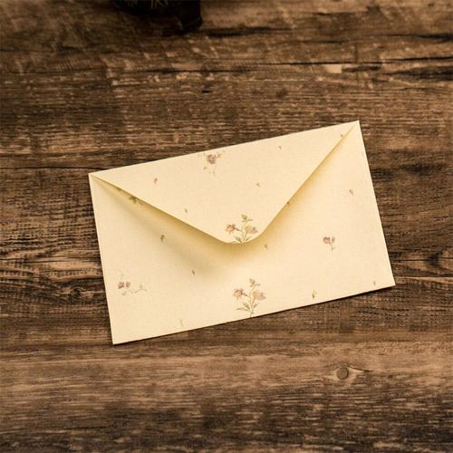 Enveloppes  Fleurs lgantes, Papier  Lettres, Papeterie Frache, Emballage D'invitation De Saint-Valentin, 10 Pices