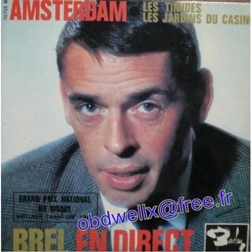 Ep  Brel En Direct - Amsterdam/73  - Jacques Brel