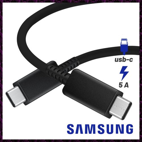 EP-DX510 Cble USB-C vers USB-C 180Cm 60W 100W Original Samsung pour Pour Galaxy A04s A73 5G F04 F14 F23 M04 M14 M23 M33 M53 M54 / Z Flip4 Fold4 / Tab S8 S8+ Ultra