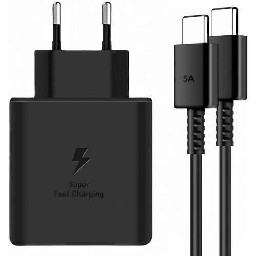 EP-TA220 Super Chargeur Rapide 35W, pour Samsung Galaxy S24 S23 S22 S21 S20 +/Ultra/Plus/FE W23 W24 Flip Note20/10/9/8/A73 A54 A53 A52 S10 S9 Z Fold5 Flip5 Fold4 Flip4 Tab S9 S8, avec Cble USB C 1M