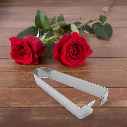 pinarose Professionnelle Pour Fleuristes  pines De Roses Et De Fleurs Coupes Avec Lames Ondules En Acier,Poigne Simple Et Protection Tige  Outil Parfait Pour Fleurs Et Jardinage