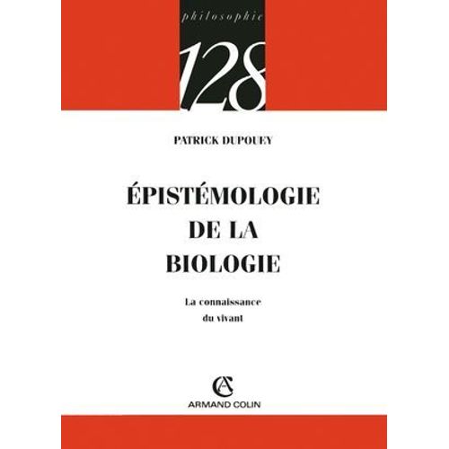 pistmologie De La Biologie  