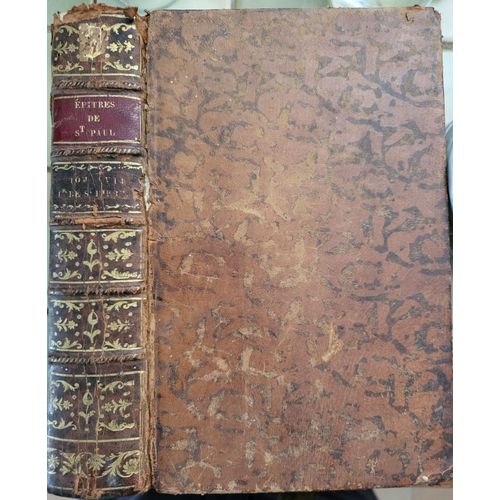 Epitres De Saint Paul  Timothe,  Tite,  Philemon, & Aux Hbreux : Suivies De La I'Epitre De S. Pierre , Traduites En Franois ; Avec L'Explication Du Sens Littral & Du Sens Spirituel . Tome 7   