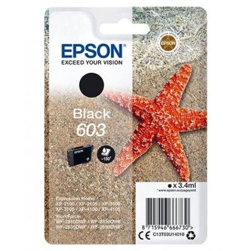 Epson 603 / C13t03u14010 Cartouche D'encre Noir