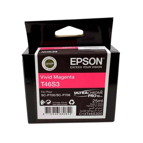 Epson T46s3 - Cartouche D'encre Magenta Vif 25 Ml