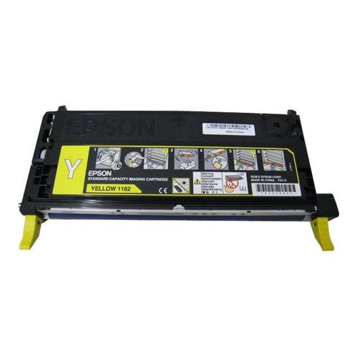 Epson 1162 - Jaune - Originale - Cartouche De Toner - Pour Aculaser C2800dn, C2800dtn, C2800n