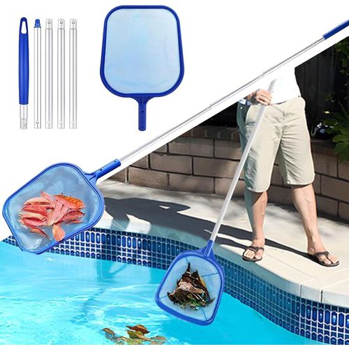 puisettes De Surface Pour Piscine,Filet De Piscine,Filets Fond De Piscine,puisette Piscine Avec 127cm Tlescopique Rglable,Kit Nettoyage Piscine,Pour Nettoyer Piscine,Spa,Source Chaude