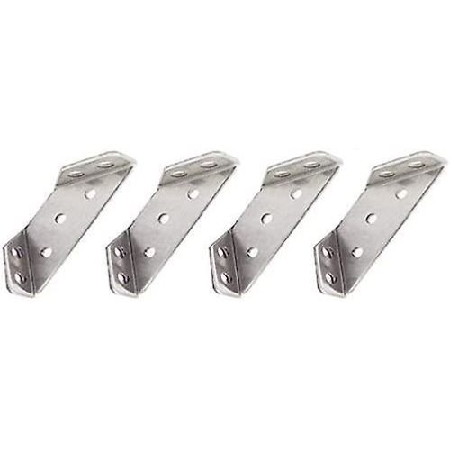 querres De Fixation, querres D'angle Pour tagre En Acier Inoxydable, Fixation Et Rparation D'angle Triangulaire Pour Meubles, tagres, Armoires, Tables Et Chaises (Lot De 12)