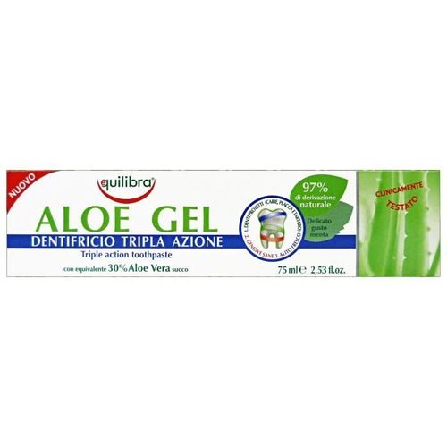 Equilibra Dentifricio Aloe Tripla Protezione 75 Ml.