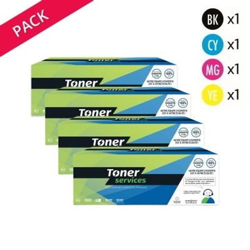 Compatible - Ricoh Mpc400 - Cartouche Couleur X4kcric400bkcmy -Livraison En 48/72 Heures
