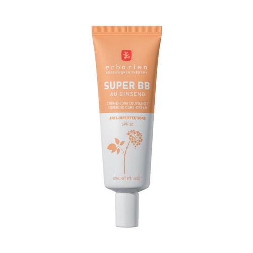 Erborian - Super Bb Au Ginseng 40ml Crme Soin Couvrant Anti-Imperfections Teinte Dor 40 Ml