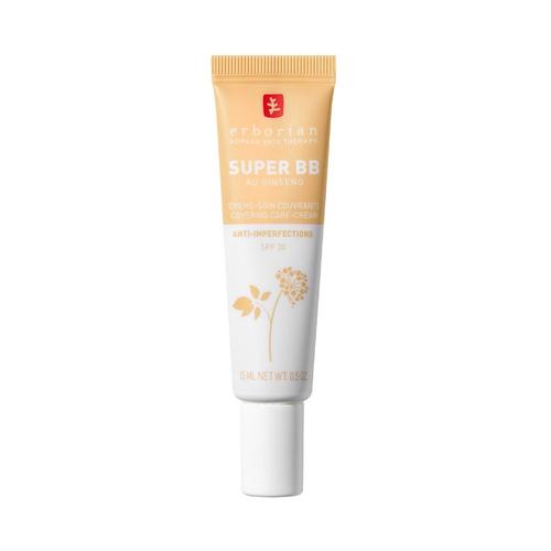 Erborian - Super Bb Au Ginseng Format Voyage Crme Soin Couvrant Anti-Imperfections Teinte Nude 15 Ml