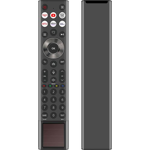 Erf6A66 Tlcommande Vocale Solaire De Rechange Pour H Nse Smart Tv 65U72Nq A23390Y 65U79Nq A23390Y 65U7Nq A23390Y 55U72Nq A23400F 55U79Nq A23400F 55U77 Nq A23. 100 C