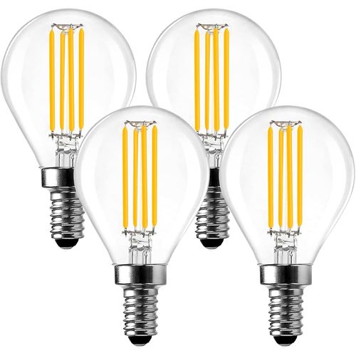 Ershi-Ampoule Led E14, Ampoules G45 Golf Dimmables, 6w, quivalent Ampoule Globe Mini Globe Vis Ses E14 De 60w, Blanc Chaud 2700k,[4