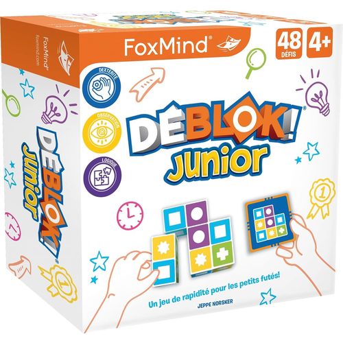 Ershi-Asmodee- Foxmind - Dblok Junior - Jeux De Socit - Jeux Enfants - Jeu De Rapidit  Partir De 4 Ans - 1  4 Joueurs - 20 M[6