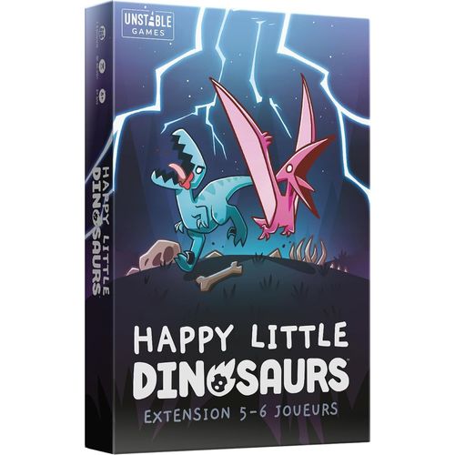 Ershi-Asmodee - Teeturtle - Happy Little Dinosaurs : Extension 5-6 Joueurs - Jeux De Socit - Jeux De Cartes - Jeux Adultes Et En[1