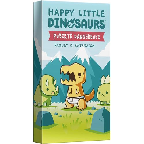 Ershi-Asmodee - Teeturtle - Happy Little Dinosaurs - Extension : Pubert Dangereuse - Jeux De Socit - Jeux De Cartes - Jeux Adul[1