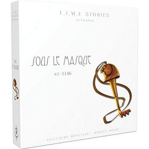 Ershi-Asmodee Time Stories - Space Cowboys, T.I.M.E Stories, Scnario Sous Le Masque, Jeu De Socit,  Partir De 12 Ans, 2  4 Jo[1