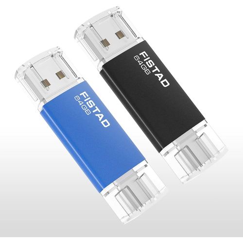 ERSHI-CL USB 64Go, 2 en 1 OTG Flash Drive 64Go Pen Drive USB 2.0 Type C Memory Stick pour Smartphone, PC, Ordinateur Portable etc[3