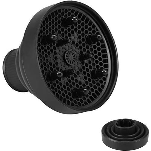ERSHI-Diffuseur de cheveux boucls, diffuseur universel de cheveux, pliable diffuseur de capuchon, portable pliable diffuseur en s[4