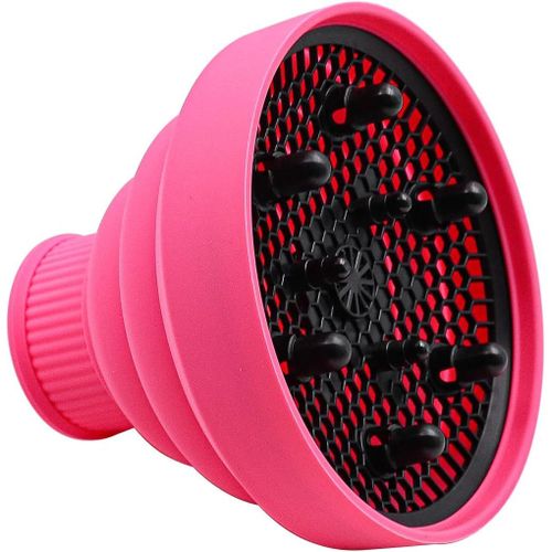 Ershi-Diffuseur Sche-Cheveux,Diffuseur En Silicone Pliable Accessoire Sche Cheveux Universel Pour Cheveux Naturels Boucls Ondul[4
