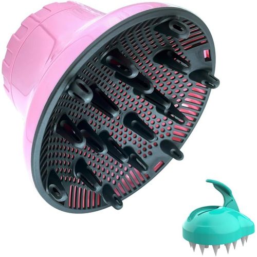 Ershi-Diffuseur Sche Cheveux Universel, Diffuseur De Cheveux Rglable Pour Cheveux Boucls Ou Onduls, Convient Aux Embout Seche [2