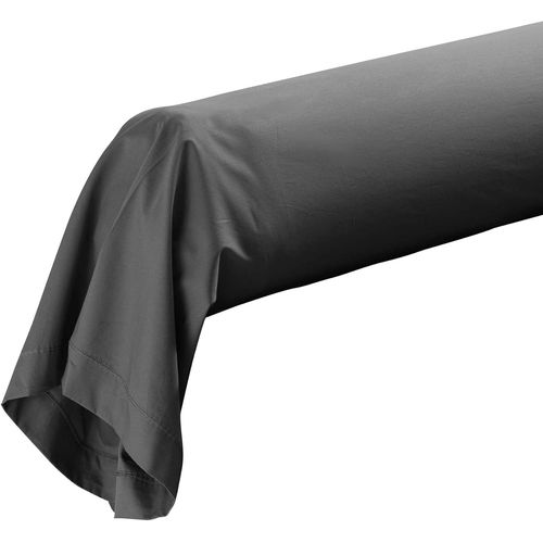 ERSHI-douceur d'intrieur, Taie de Traversin (85 x 185 cm) Percaline Acier, Percale de Coton[348]