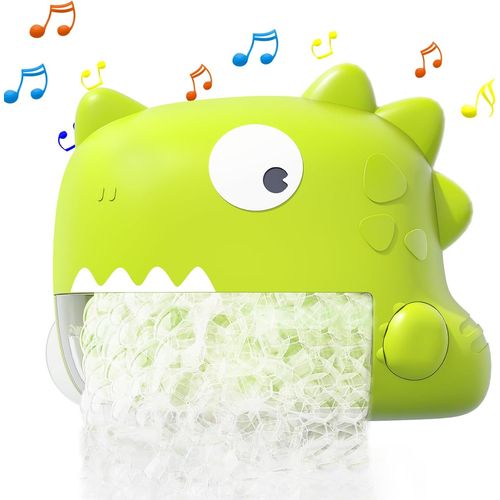 ERSHI-Jouet de Bain pour Bb, Jouet de Bain Dinosaure Bulle avec Musique avec 12 Chansons, Jouet de Bain Bb  Partir de 1 2 3 4[1115]