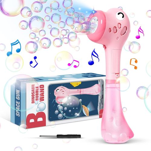 Ershi-Panacare Machine  Bulles lectrique, Dinosaure Bubble Stick Jouet  Bulles 4000+ Bulles/Min Avec 360ml Super Solution  Bul[2323]