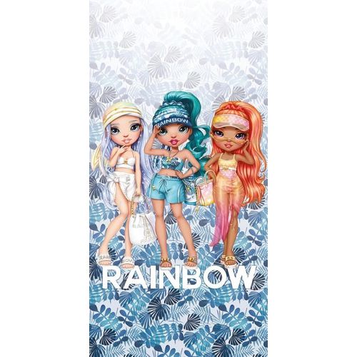 Ershi-Rainbow High - Violet Ruby Sunny - Serviette De Plage Serviette De Bain 100% Coton  Dimensions 70 X 140 Cm[775]