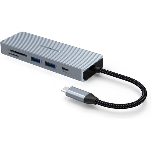 ERSHI-Station d'Accueil 10 en 1 - Concentrateur USB C avec HDMI 4K, Port de Transfert de Donnes USB-C, 4 Ports USB Type-A, Lecteu[950]