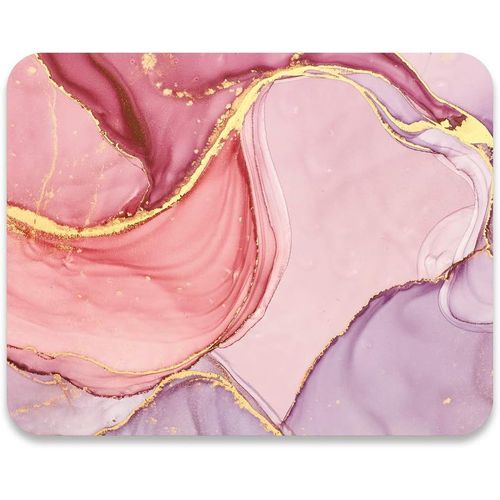 ERSHI-Tapis de souris en marbre rose et violet avec base en caoutchouc antidrapant pour ordinateur portable, PC, bureau, jeux[1545]