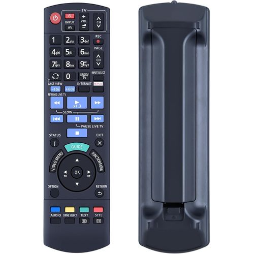 ERSHI-Tlcommande de Rechange N2QAYB001113 pour Panasonic pour Blu-Ray DMR-BCT745 DMR-BCT820 DMR-BST730 DMR-BST735 DMR-BWT640 DMR[1