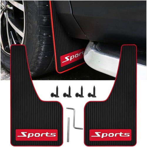 Eryi-2 Pices Bavettes Garde-Boue Anti-claboussures, Garde-Boue De Voiture, Garde-Boue Universel Pour Voitures, Bavettes Avant E[2433]