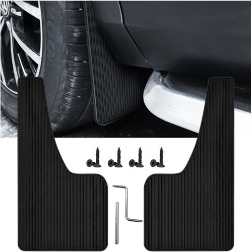 Eryi-2 Pices Bavettes Garde-Boue Anti-claboussures, Garde-Boue De Voiture, Garde-Boue Universel Pour Voitures, Bavettes Avant E[2434]