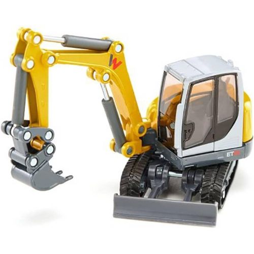 ERYI-3559, Pelleteuse Sur Chenilles Wacker Neuson Etg65, 1:50, Mtal/Plastique, Jaune, Multiples Fonctions, Compatible Avec Les Autres Modles De La Mme chelle