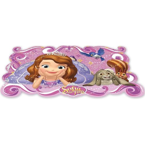 Eryi-, 5121, Set De Table Rutilisable, Dimensions 43 X 29 Cm, Produit En Plastique, Souple, Sous Licence (Princesse Sofia)
