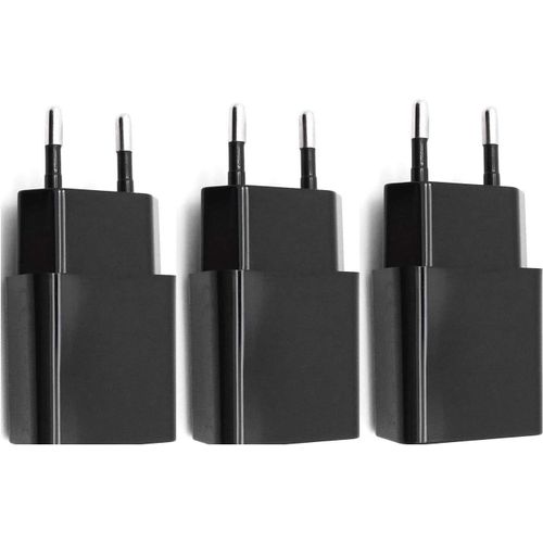 ERYI-5V 2A Chargeur Adaptateur D'Alimentation Alimentation Usb 5 V/2A Pour Raspberry Pi 3, Android Uno Nano, Samsung, Iphone Tlphone Intelligent (3 Chargeurs)