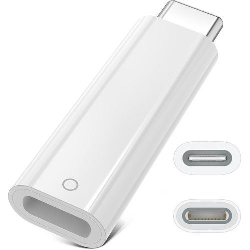 ERYI-Adaptateur De Charge Usb C Pour Apple Pencil 1re Gnration, Adaptateur Bluetooth Usb C Mle Vers Lightning Femelle, Adaptateur Usb C Pour Ipad 10E Gnration, Port De Charge Usb C Pour Ipencil