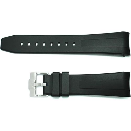 Eryi-Bracelet De Montre En Caoutchouc Pour Swatch Blancpain Compatible Noir Bleu Orange Vert Beige Gris Jaune Blanc Boucle Courbe De 22 Mm Avec Boucle Argent En Silicone