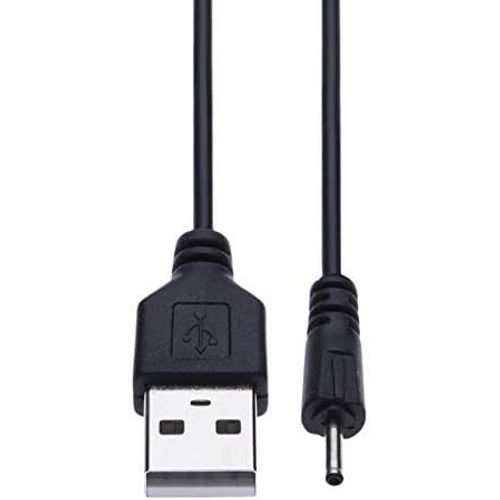 Eryi-Cble Chargeur Usb , 60cm/1.2ft, Cordon  Petite Broche, Compact & Lger, Compatible Avec Les Anciens Modles Nokia - Chargement Dc Fiable