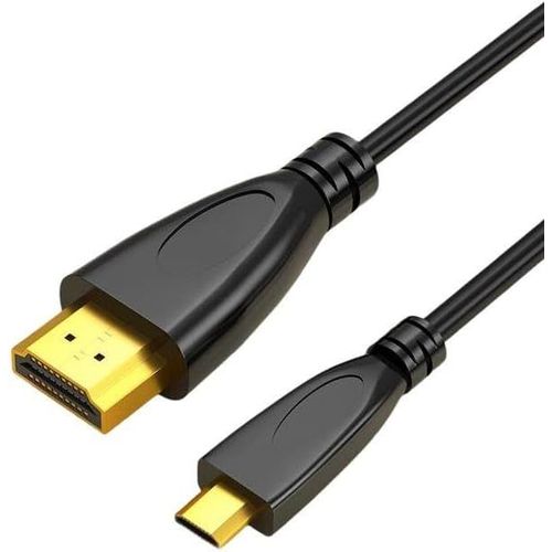 ERYI-Cble Micro Hdmi Vers Hdmi 4K Adaptateur Hdmi Vers Micro Hdmi Type D Haute Vitesse 2.0 Arc Hdr Uhd Cble Ethernet Audio Compatible Avec Dslr,Appareil Photo,Ordinateur Portable,Tlviseur,Moniteu