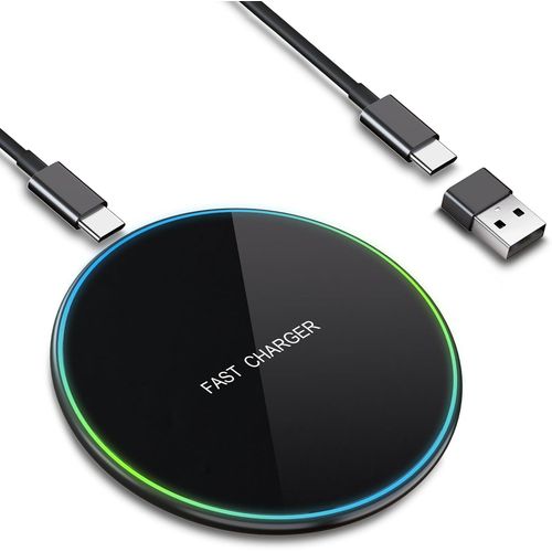 Eryi-Chargeur Induction Pour Iphone 16/15 Pro Max/14/13/12 Mini/11/Xs/Xr/X/8/Airpods,15w Chargeur Sans Fil Charge Rapide Telephon[2295]