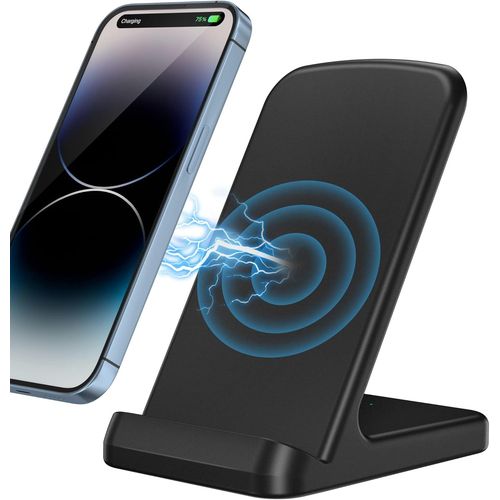 Eryi-Chargeur Sans Fil, Chargeur Induction 15w Wireless Charger Stand, Chargeur Rapide Sans Fil Pour Iphone 16/15/14/13/12/11/Xr/X, Samsung Galaxy S25/S24/S23/S22/S21, Et Les Appareils Certifis Qi.